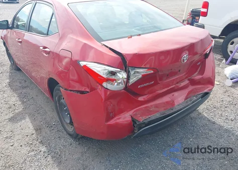 2016 Toyota Corolla Le z USA, uszkodzony, nr VIN 2T1BURHE5GC719021